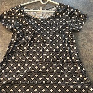 Stylish Black and White Women's Top